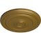 Ekena Millwork Devon Ceiling Medallion (Fits Canopies up to 3 5/8"), Hand-Painted Gold, 15 3/4"OD x 1 1/2"P CM15DEGLS - alternate 3